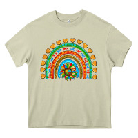 Mossy autism heart ribbon rainbow Heavy Core Tee - AdoDesignShop