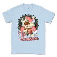 Dusty Blue tis the season conchas Classic Tee - MaliasSmallBusiness