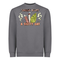 Storm smoke away a sh tty day Heavyweight Sweatshirt - Artiststas