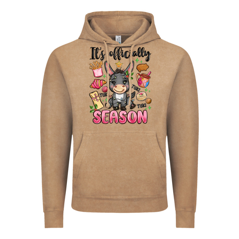 Its Officially Season Vintage Hoodie by MaliasSmallBusiness | Teevron