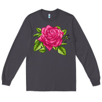 Smoke Perfume Delight Rose Long Sleeve Tee - LillyAllenDesigns