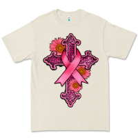 Bone breast cancer cross Premium Tee - AdoDesignShop