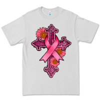 Dove Grey breast cancer cross Premium Tee - AdoDesignShop