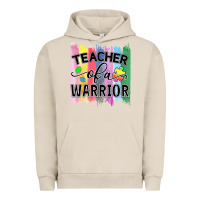 Pigment French Oak Teacher of a warrior Urban Hoodie - CowhideDigitalArt