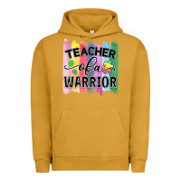 Pigment Peanut Butter Teacher of a warrior Urban Hoodie - CowhideDigitalArt