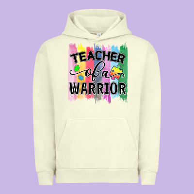 Teacher Of A Warrior Urban Hoodie Designed By Cowhidedigitalart