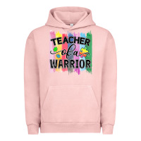 Pigment Salmon Teacher of a warrior Urban Hoodie - CowhideDigitalArt