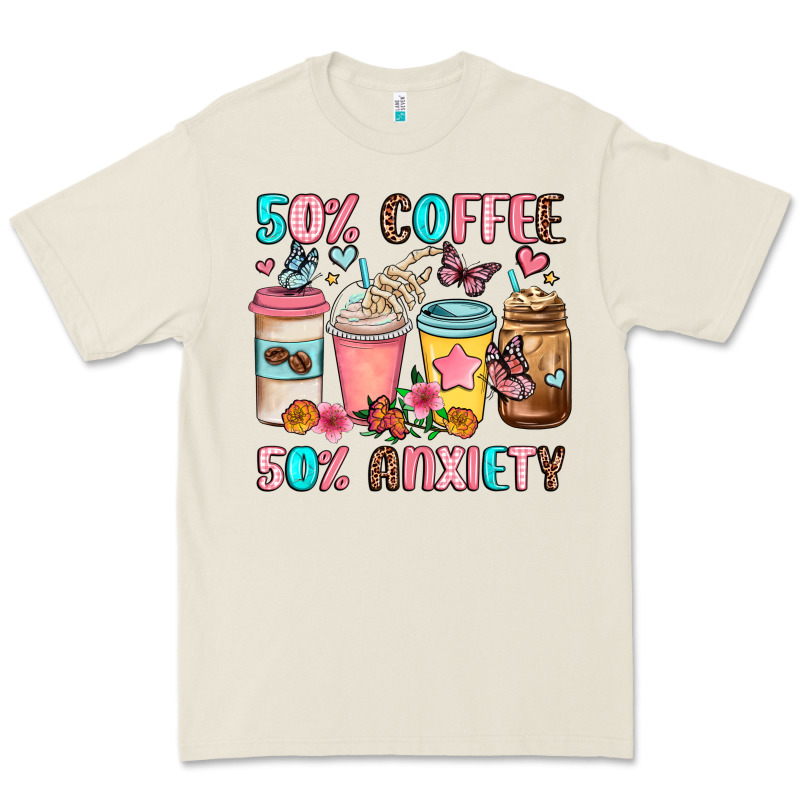 Half Teacher Half Coffee Premium Tee by JahusDesignShop | Teevron