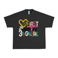 Pigment Black my first day of 3rd grade Urban Heavy Tee - NancyCooperArtShop