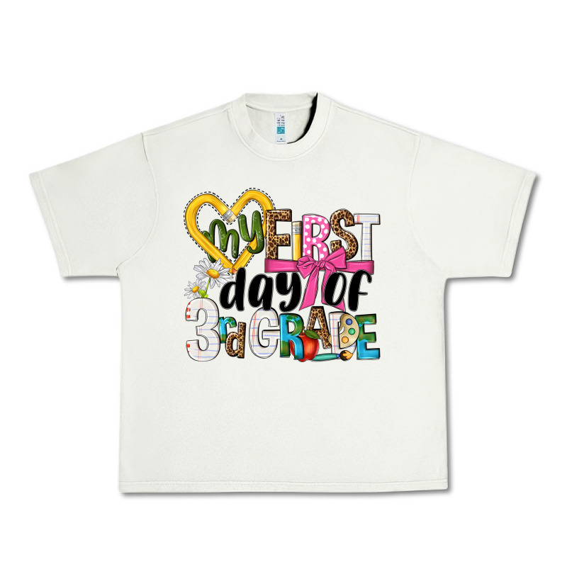My First Day Of 3rd Grade Urban Heavy Tee by NancyCooperArtShop | Teevron