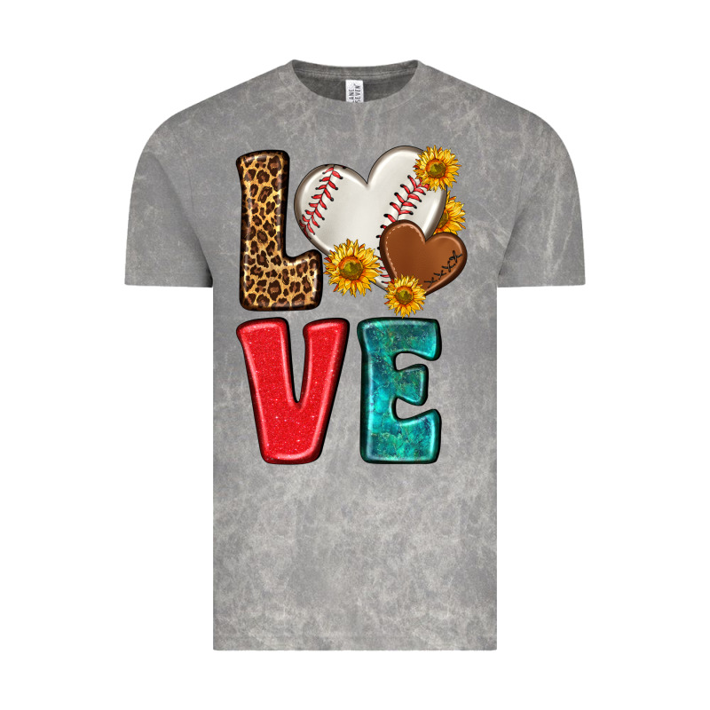 Western Love Baseball Vintage Tee by NancyCooperArtShop | Teevron