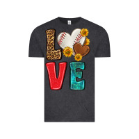 Vintage Black western love baseball Vintage Tee - NancyCooperArtShop