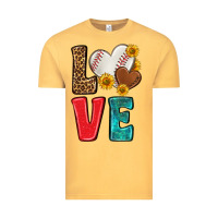 Vintage Mustard western love baseball Vintage Tee - NancyCooperArtShop