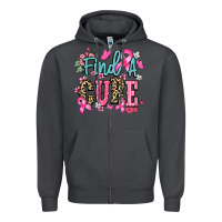 Smoke Find a cure Cancer Awareness Zipper Hoodie - HowdyJamesFarm