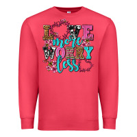 Cardinal love more worry less olivia Premium Sweatshirt - OliviaCreatesArt