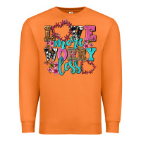 Carrot love more worry less olivia Premium Sweatshirt - OliviaCreatesArt
