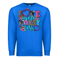 True Royal love more worry less olivia Premium Sweatshirt - OliviaCreatesArt