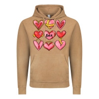 Vintage Camel sketch hearts Vintage Hoodie - MaliasSmallBusiness