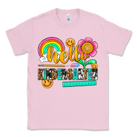 Bubblegum Pink hello kindergarten Classic Tee - NancyCooperArtShop