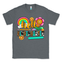 Charcoal Heather hello kindergarten Classic Tee - NancyCooperArtShop