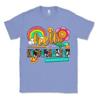 Colony Blue hello kindergarten Classic Tee - NancyCooperArtShop