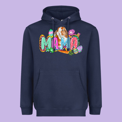 Western Mama Easter Heavyweight Hoodie Designed By Cowgirlartshop