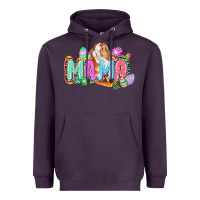 Plum Western Mama Easter Heavyweight Hoodie - CowGirlArtShop