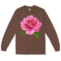 Chestnut Perfume Delight Rose Long Sleeve Tee - LillyAllenDesigns