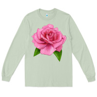 Matcha Perfume Delight Rose Long Sleeve Tee - LillyAllenDesigns