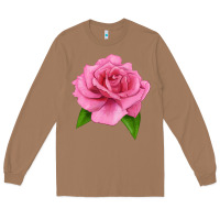 Toasted Coconut Perfume Delight Rose Long Sleeve Tee - LillyAllenDesigns