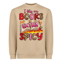 Mushroom i like my books extra spicy Heavyweight Sweatshirt - Artiststas