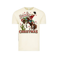 Vintage Arctic howdy christmas cowboy santa Vintage Tee - MaliasSmallBusiness