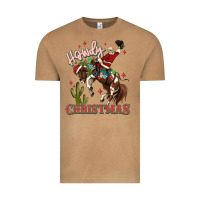 Vintage Camel howdy christmas cowboy santa Vintage Tee - MaliasSmallBusiness