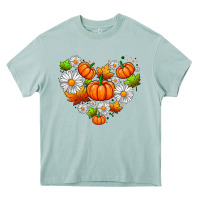 Arona pumpkin and daisies Heavy Core Tee - AdoDesignShop