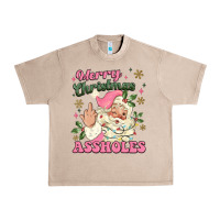 French Oak merry christmas assholes Urban Heavy Tee - MaliasSmallBusiness