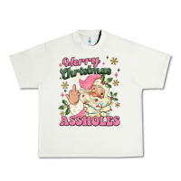 Pistachio merry christmas assholes Urban Heavy Tee - MaliasSmallBusiness