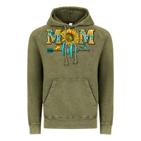 Vintage Olive mom life Vintage Hoodie - NancyCooperArtShop