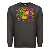 Smoke mardi gras lips olivia Premium Sweatshirt - OliviaCreatesArt