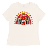 Bone firefighter gnomes rainbow Ladies Tee - Artiststas