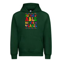 Forest Green see the able not the label Urban Hoodie - CowhideDigitalArt