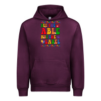Mauve Wine see the able not the label Urban Hoodie - CowhideDigitalArt