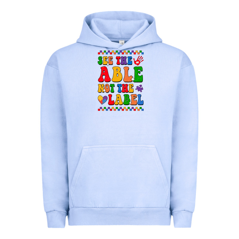 See The Able Not The Label Urban Hoodie by CowhideDigitalArt | Teevron