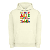 Pigment Pistachio see the able not the label Urban Hoodie - CowhideDigitalArt