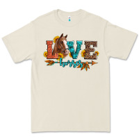 Bone love horses  leather turquoise leopard Premium Tee - Artiststas
