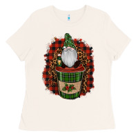 Bone Gnomes With Coffee Christmas Ladies Tee - RanaPortraitStore