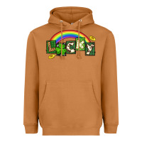 Meerkat Lucky St. Patrick's Day Heavyweight Hoodie - CowGirlArtShop