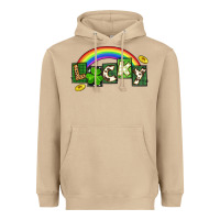 Mushroom Lucky St. Patrick's Day Heavyweight Hoodie - CowGirlArtShop