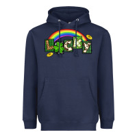 Lucky St. Patrick's Day Heavyweight Hoodie | Teevron
