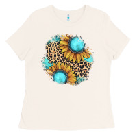 Bone gemstone leopard patch Ladies Tee - JahusDesignShop