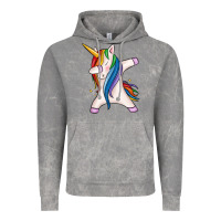 Cloud Rock dabbing unicorn Vintage Hoodie - MaliasSmallBusiness